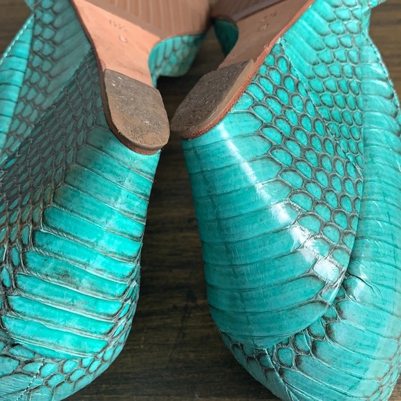 Loeffler Randall Wedge Pumps Size 6.5 🧜‍♀️ 🐚 - Picture 7 of 7